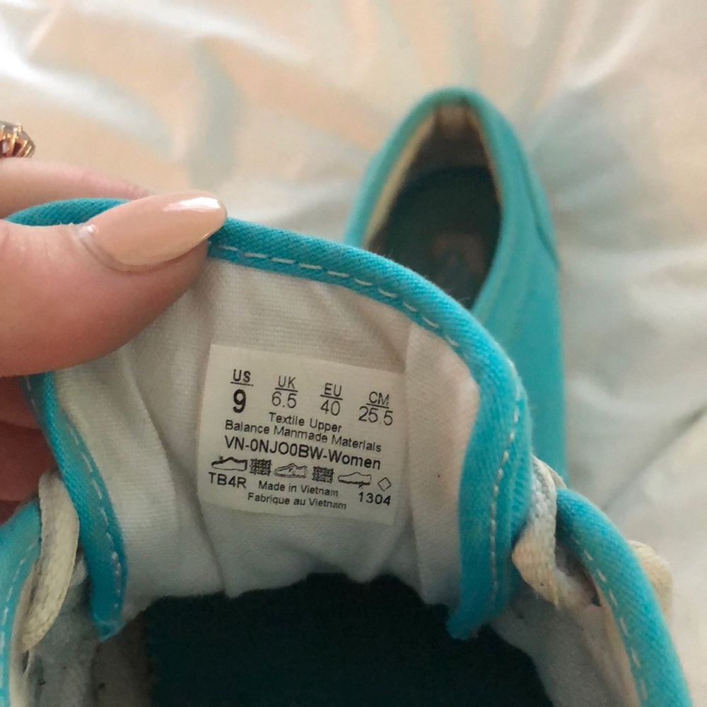 Blue Vans - Picture 3 of 3